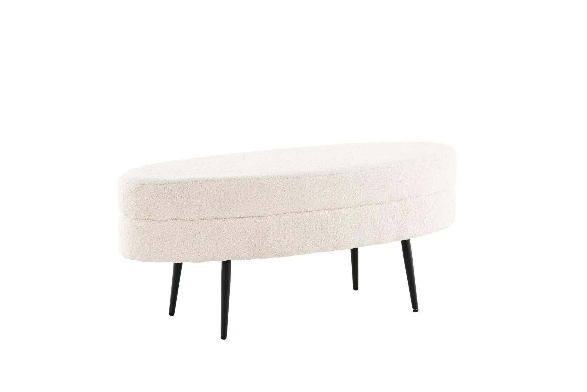 Pouf Otto - 100 x 40 x 41 - Nounours en polyester