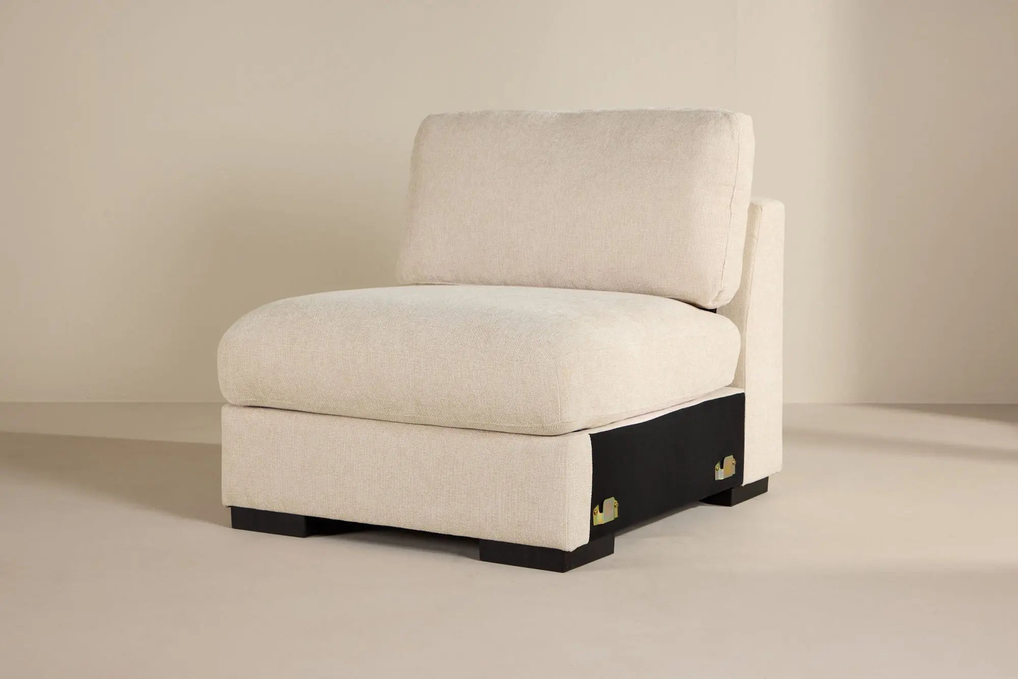 Fauteuil sans accoudoirs Salerno - Polyester