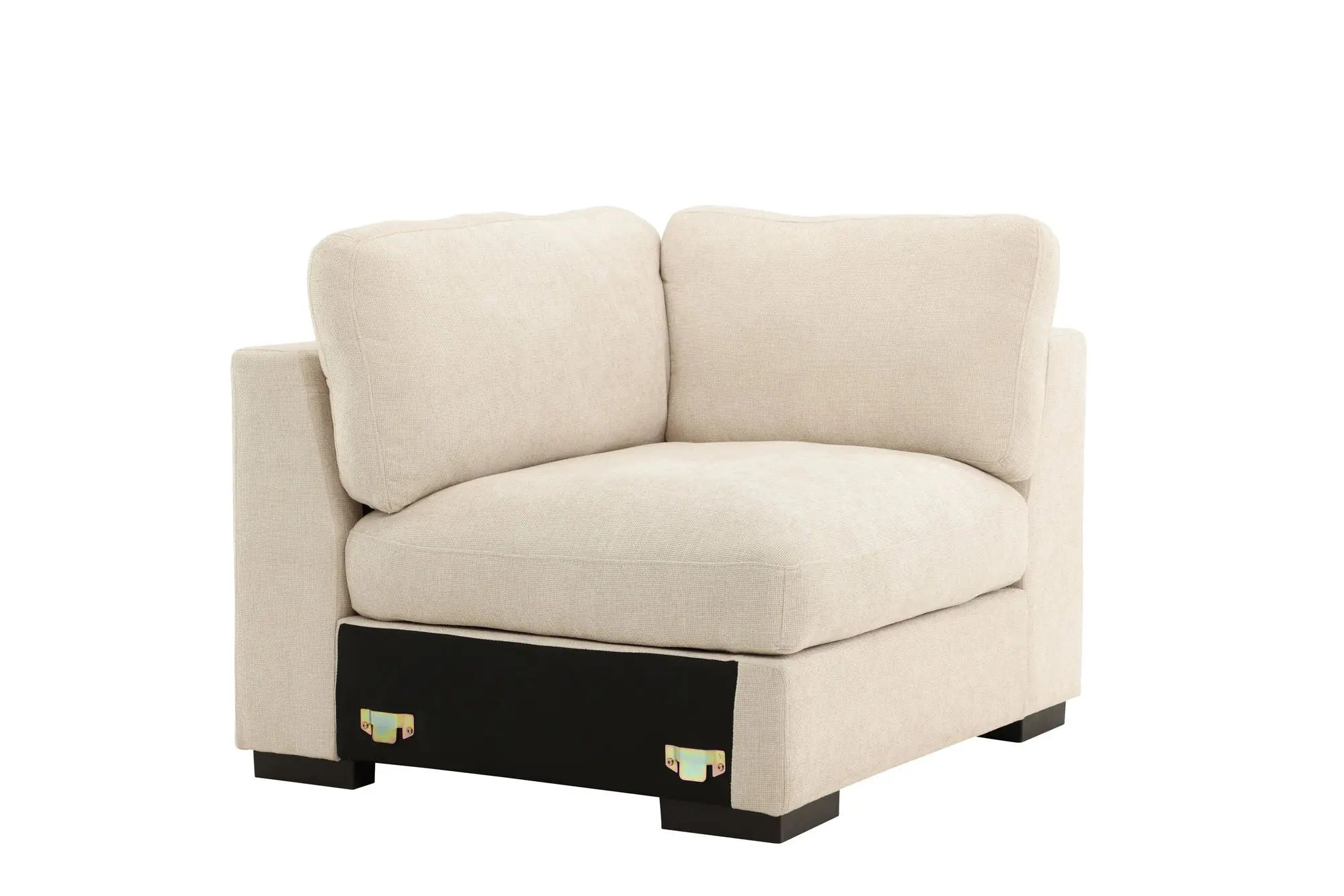 Fauteuil droit Salerno - Polyester