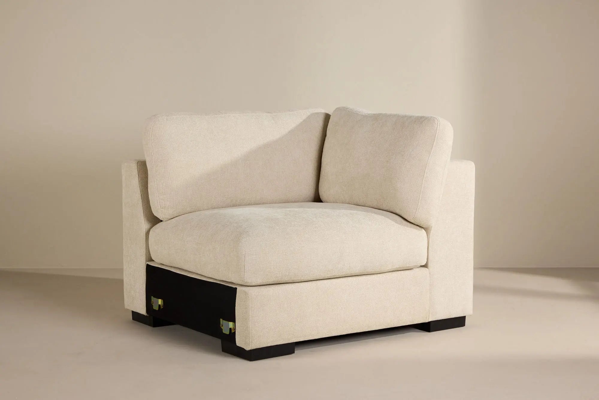 Fauteuil droit Salerno - Polyester
