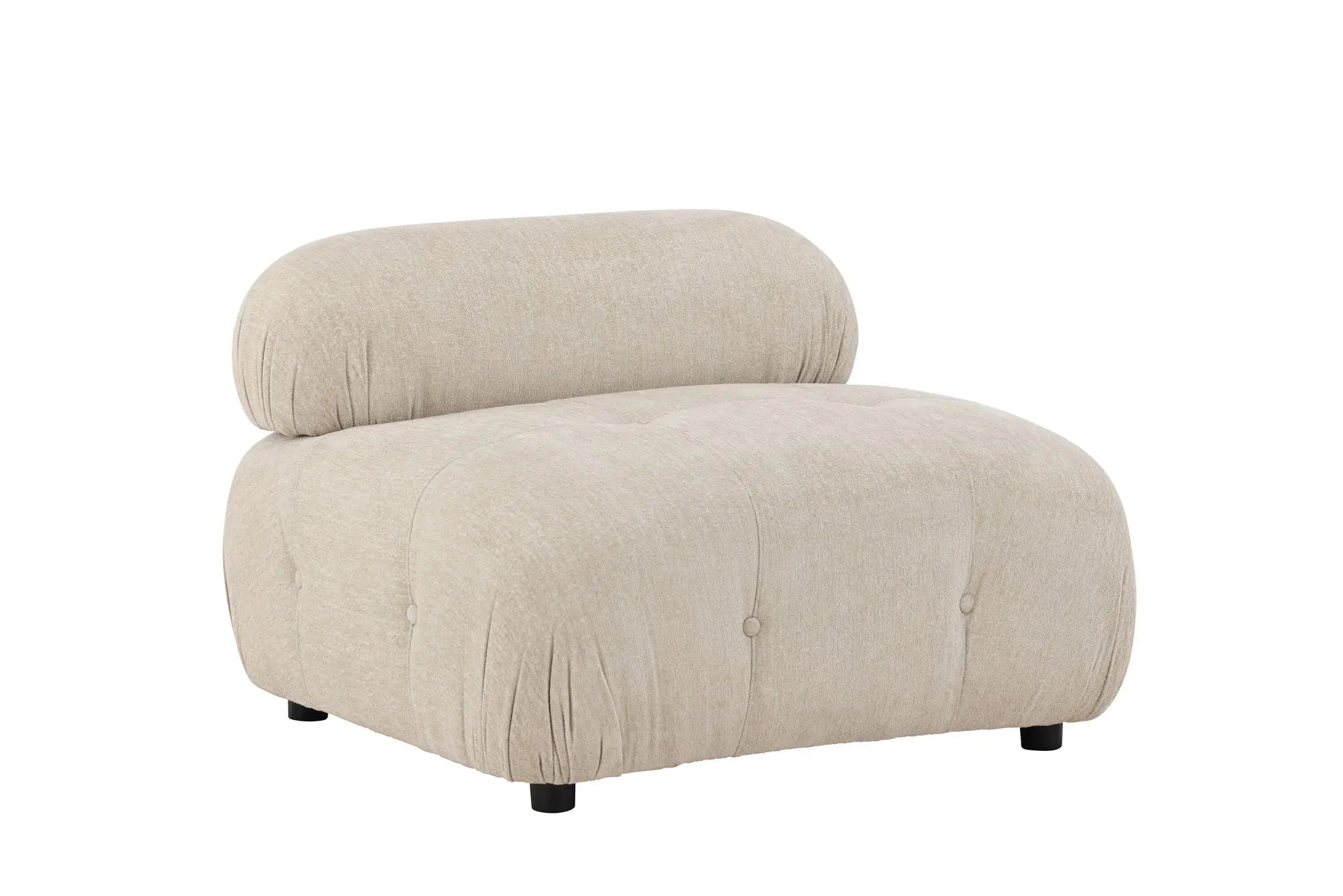 Canapé modulable Mika - 95 x 95 x 70 - Polyester