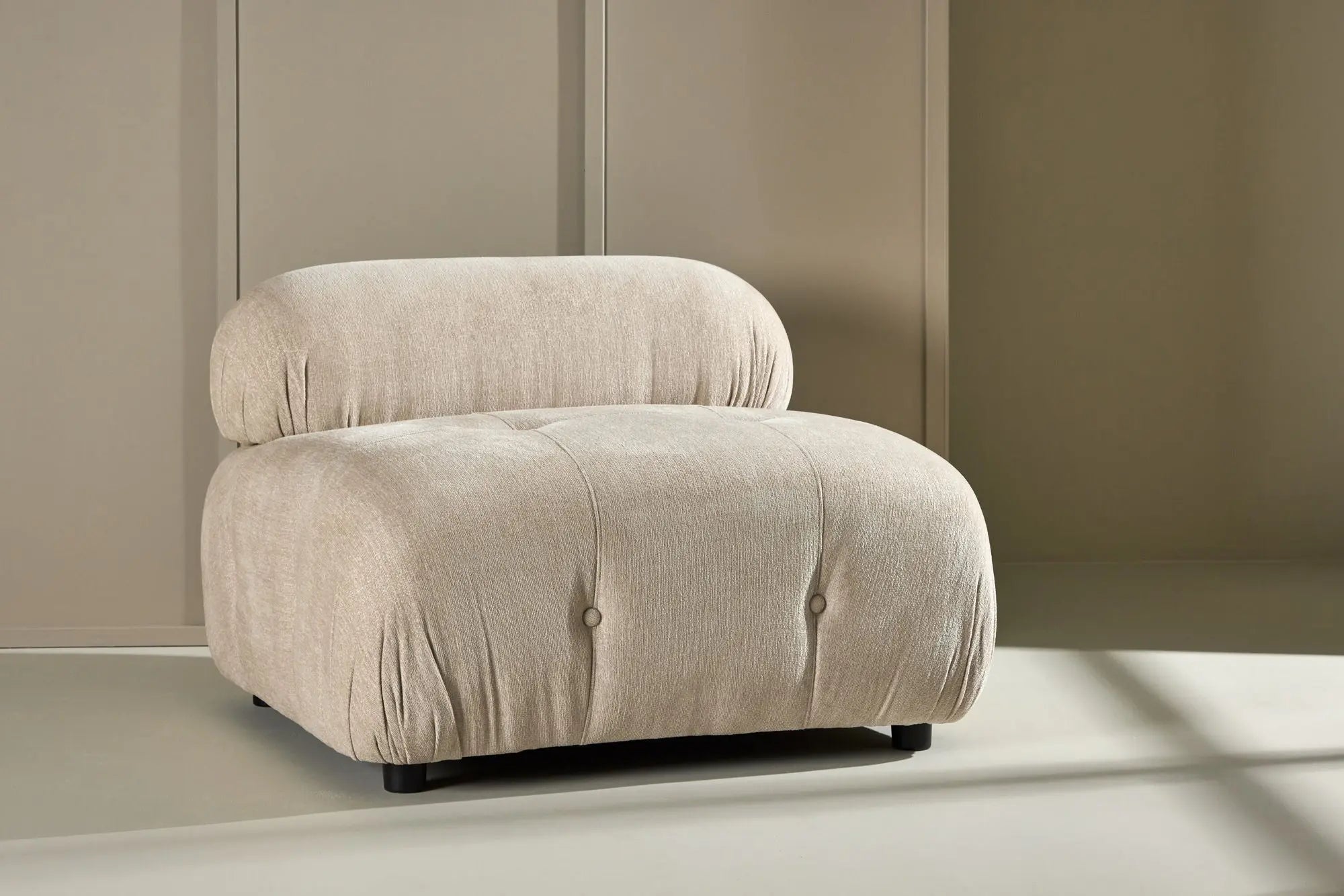 Canapé modulable Mika - 95 x 95 x 70 - Polyester
