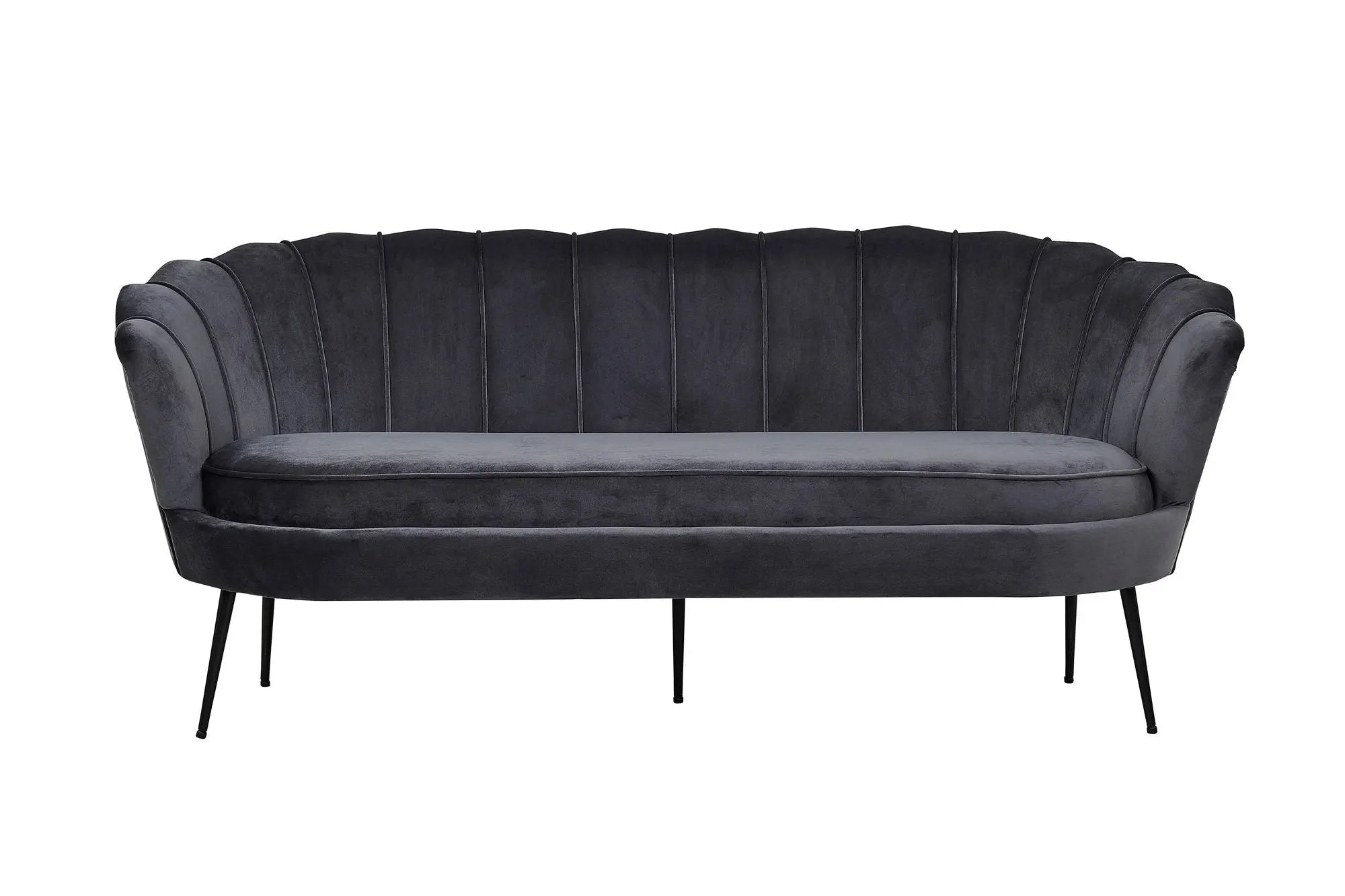 Canapé 3 places Calais - 180 x 78 - Polyester Velvet