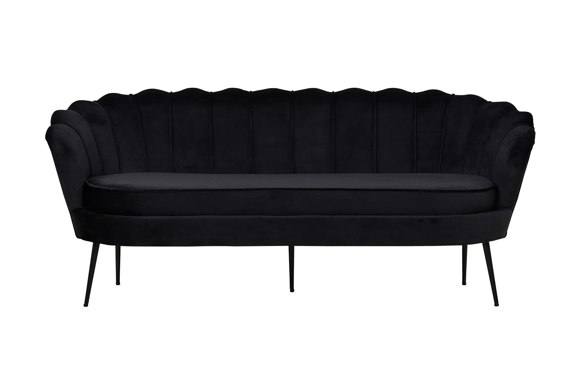 Canapé 3 places Calais - 180 x 78 - Polyester Velvet